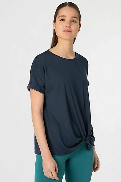SUPER.NATURAL T-Shirt Merino T-Shirt W JP KNOT TEE mit Knoten-Detail am Sau günstig online kaufen