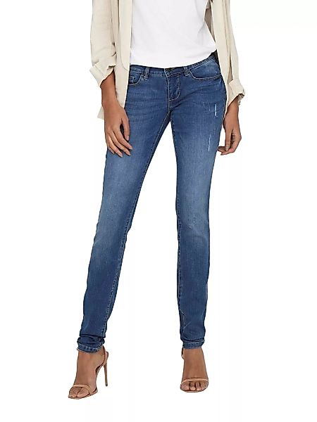 Only Coral Slim Skinny Bj8191-2 Jeans 32 Medium Blue Denim günstig online kaufen