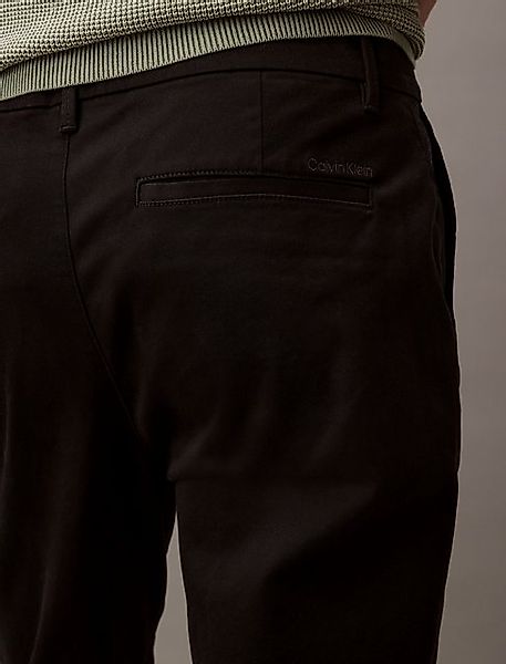 Calvin Klein Stoffhose SLM CTTN STRTCH CHN Mit Gürtelschlaufen günstig online kaufen