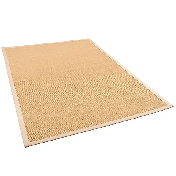 Pergamon Sisalteppich Natura Klassisch mit Bordüre Beige 200x250cm günstig online kaufen