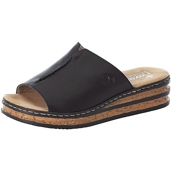 Rieker Pantolette, Plateau, Sommerschuh, Schlappen in günstig online kaufen