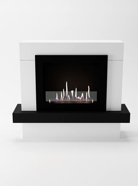 GLOW FIRE Echtfeuer-Dekokamin Larvik Ethanol Kamin, günstig online kaufen