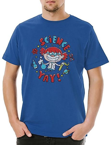 Urban Backwoods Print-Shirt Urban Backwoods Science Yay Herren T-Shirt Roya günstig online kaufen