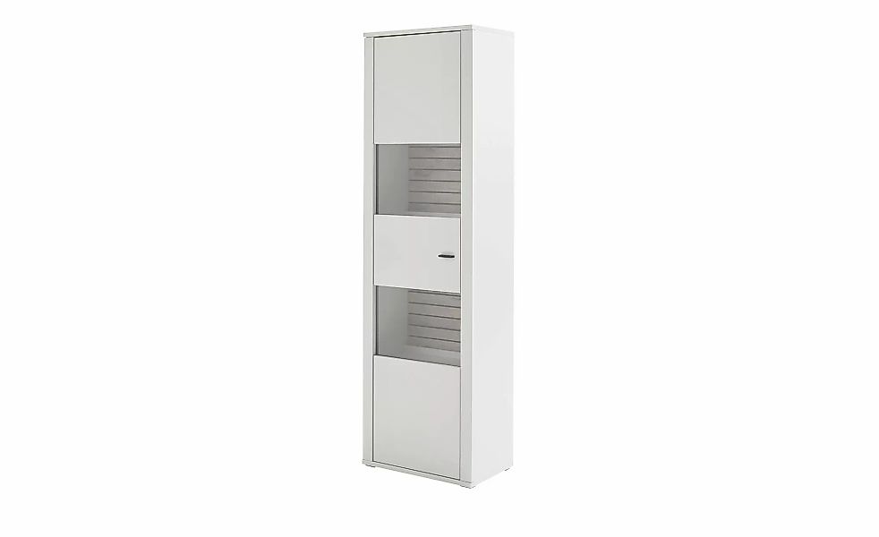 uno Vitrine  Leni ¦ grau ¦ Maße (cm): B: 61 H: 206 T: 37.0 Schränke > Vitri günstig online kaufen