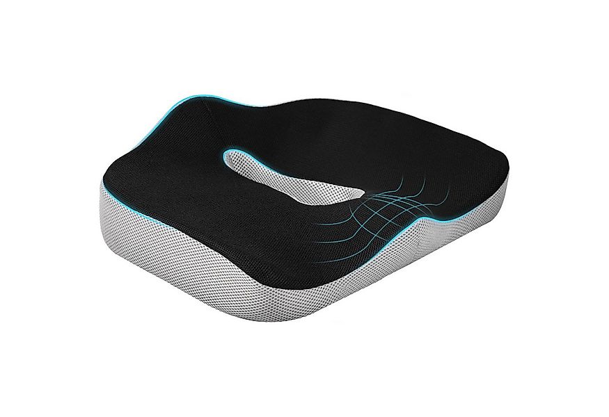 HOMCOM Sitzkissen Orthopädisches Sitzkissen Ergonomisches Sitzkissen für Bü günstig online kaufen