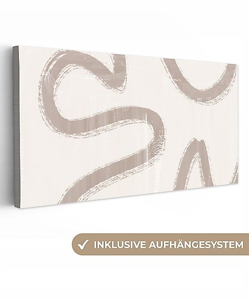 OneMillionCanvasses® Leinwandbild Panorama Moderne Kunst - günstig online kaufen