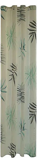HOMING Gardine »Jane«, (1 St.), floral, Blumen, transparent, Wohnzimmer, Sc günstig online kaufen