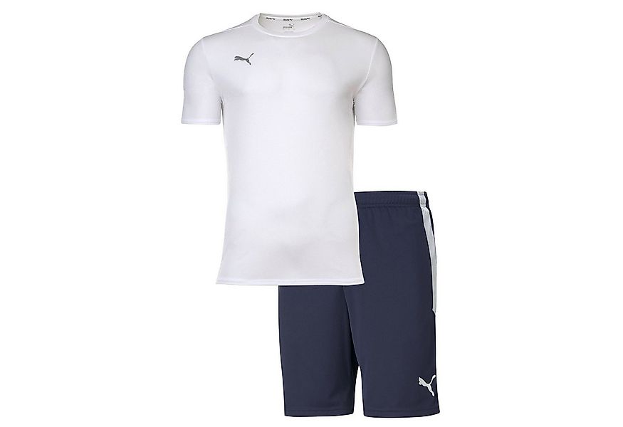 PUMA T-Shirt Herren Shorts, T-Shirt 1er Pack Polyester (Packung, 1er Pack) günstig online kaufen