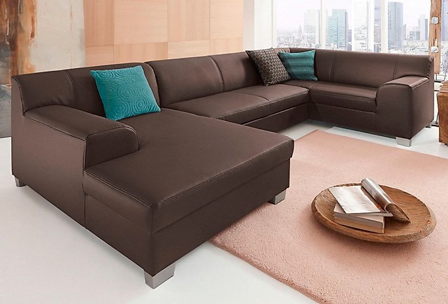 DOMO collection Wohnlandschaft »Amando in vielen Bezugsvarianten, auch in L günstig online kaufen