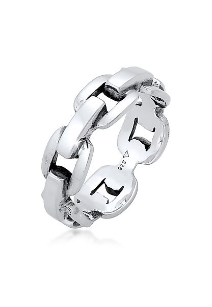 Kuzzoi Silberring Herren Anker Kettenring Trend günstig online kaufen