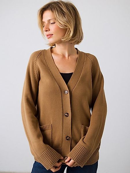 HONEST BASICS Cardigan Grande aus Bio-Baumwolle günstig online kaufen