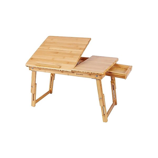 Songmics Laptoptisch Bambus 35 cm x 55 cm x 29 cm Naturfarben günstig online kaufen