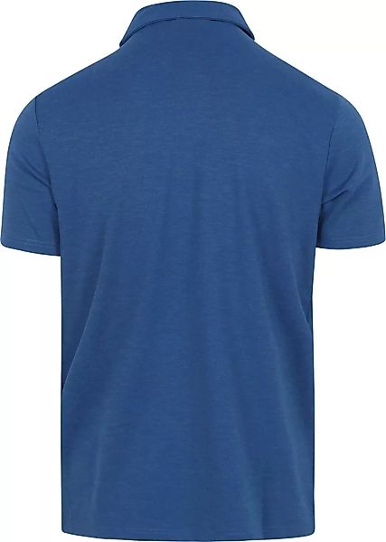 No Excess Poloshirt Half Zip Blau - Größe M günstig online kaufen