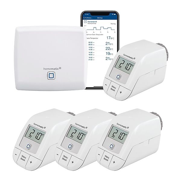 Homematic IP Heizkörperthermostat Bundle Starter Set günstig online kaufen