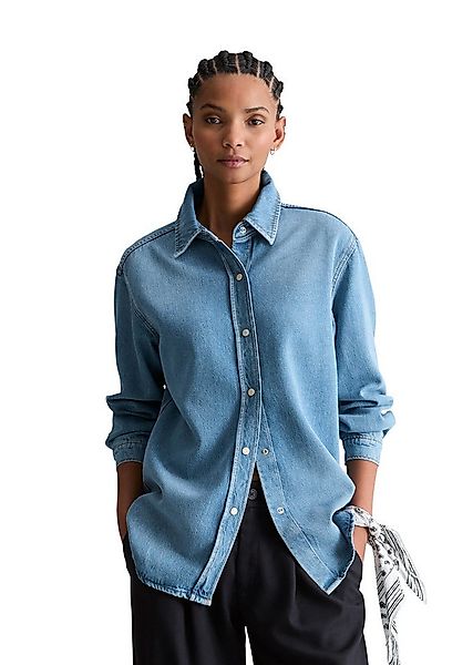 Marc O'Polo DENIM Langarmbluse aus Lyocell-Mix ohne Stretch günstig online kaufen