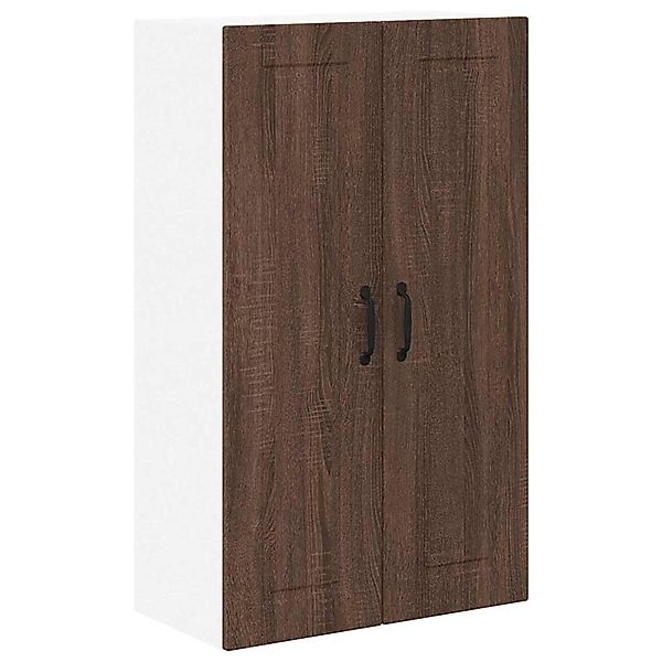 vidaXL Küchenwandschrank mit Regal Braun Eichen-Optik 60 x 31 x 100 cm 8854 günstig online kaufen