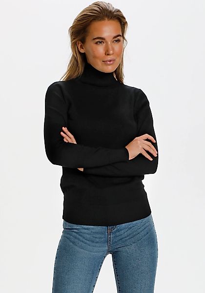 Saint Tropez "J2046, MilaSZ Rollneck" Viskosemischung, Classic fit günstig online kaufen