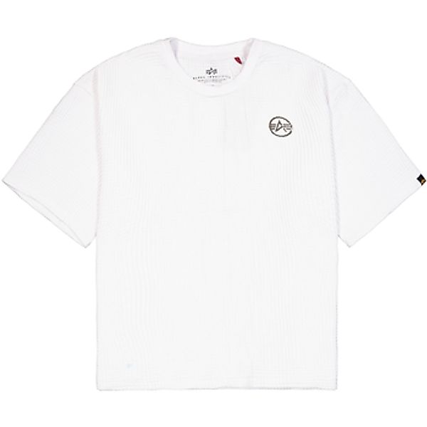 Alpha Industries  T-Shirt Studio Waffle T-Shirt - white günstig online kaufen