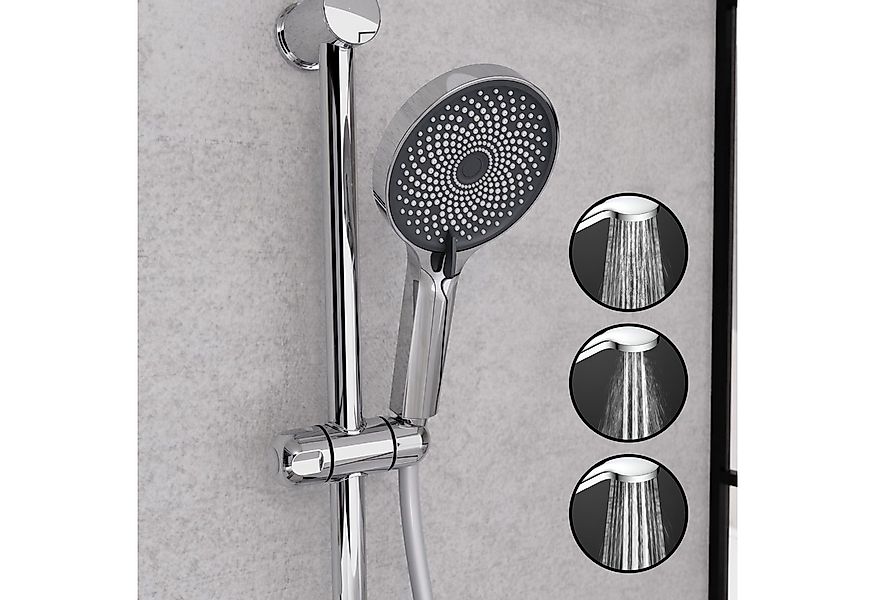 welltime Brausegarnitur Rio, Handbrause inkl. Schlauch, Mit 3 Strahlarten günstig online kaufen