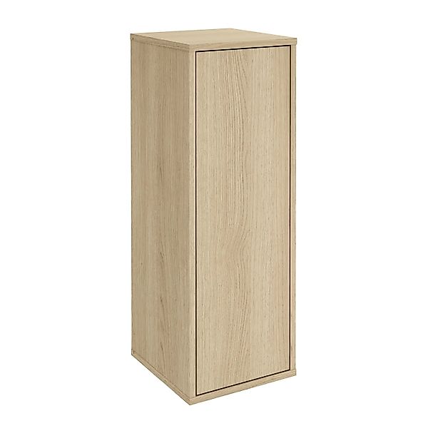 Fackelmann Midischrank Compact Line 1 Tür 30,2 cm x 84,2 cm x 32 cm Eiche günstig online kaufen