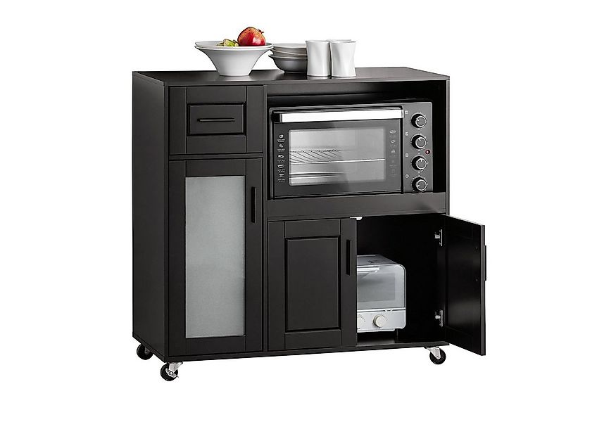 SoBuy Sideboard FSB78, Aufbewahrungsschrank Küchekommode Küchentrolley, auf günstig online kaufen