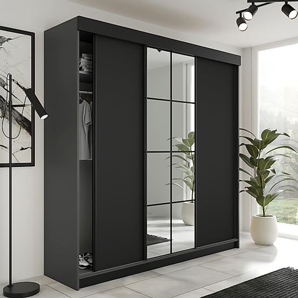 KIER FURNITURE Schiebetürenschrank LAMARO 200 x günstig online kaufen