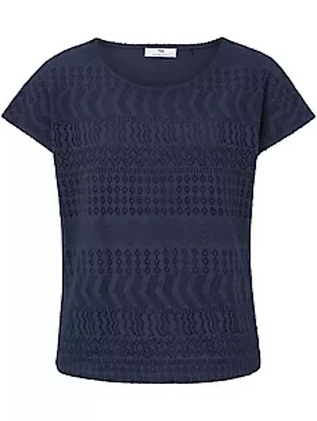 Rundhals-Shirt Peter Hahn blau günstig online kaufen