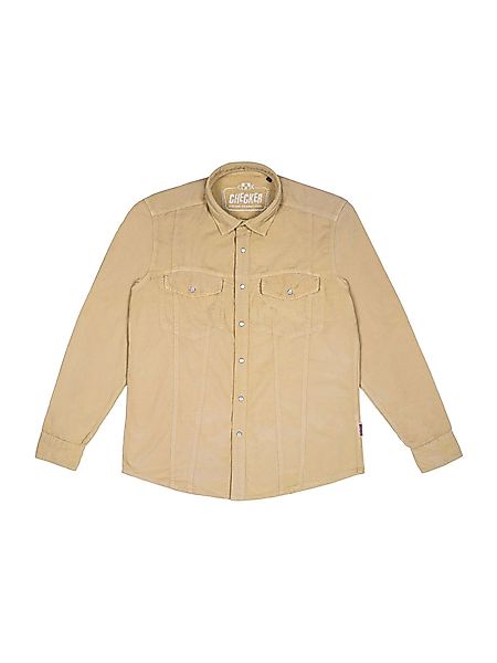 Checker Langarmhemd Dynasty Cord bluse longsleeve günstig online kaufen