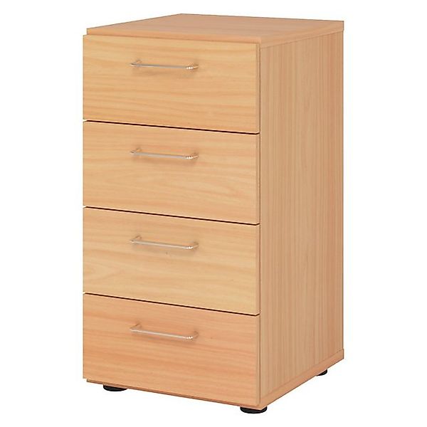 bümö Aktenschrank smart Schubladen Schrank - 4 Schübe Dekor: Buche günstig online kaufen