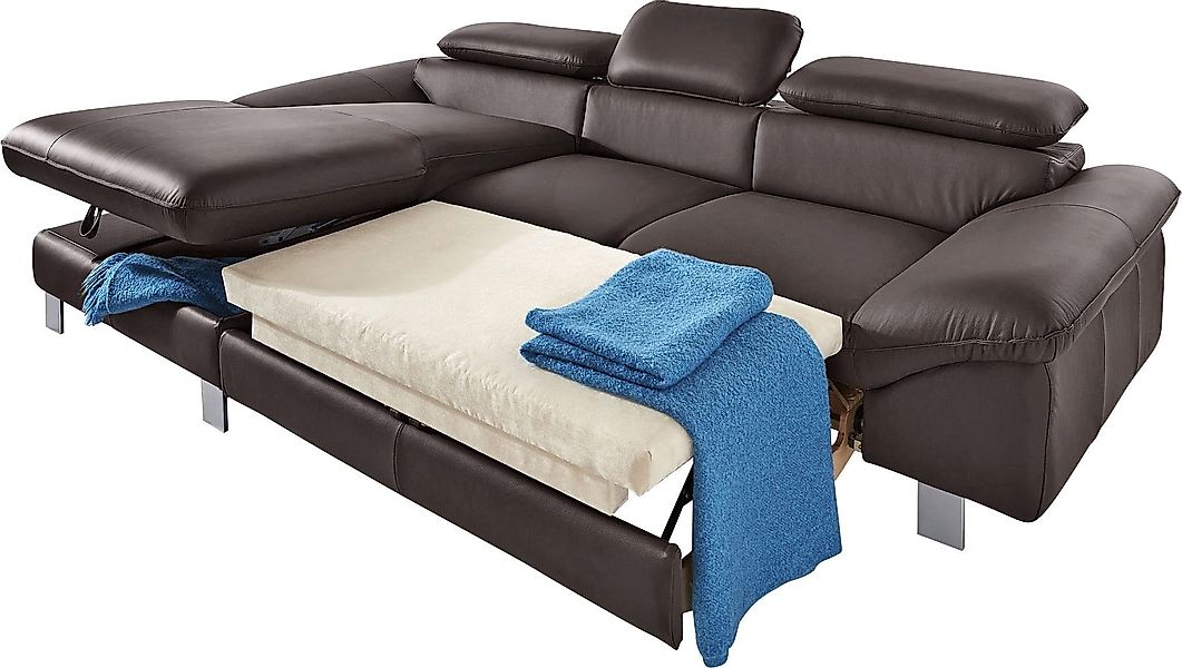 COTTA Ecksofa Driver L-Form, mit Kopfteilverstellung, günstig online kaufen