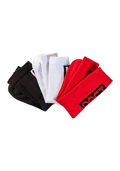 HUGO Freizeitsocken 3P QS BACK LABEL CC (Packung, 3-Paar, 3er Pack) mit kon günstig online kaufen
