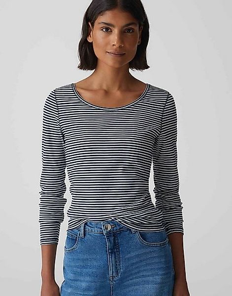 OPUS Langarmshirt Streifenshirt SOMIRA STRIPE Slim günstig online kaufen