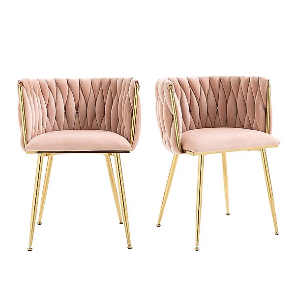 OKWISH 4-Fußstuhl Leisure Esszimmerstühle Akzentstuhl Lounge günstig online kaufen