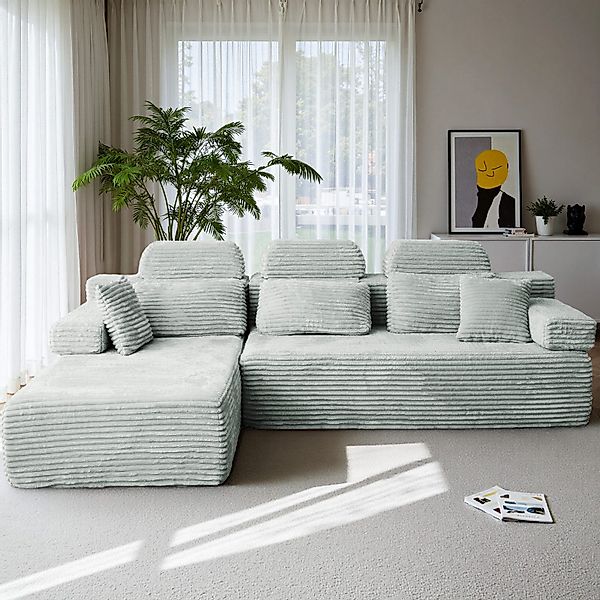 Patbrela Ecksofa Linkseckiges Sofa mit Chaiselongue, günstig online kaufen