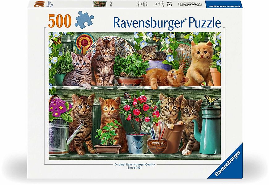Ravensburger Puzzle 500 Teile Puzzle Katzen günstig online kaufen