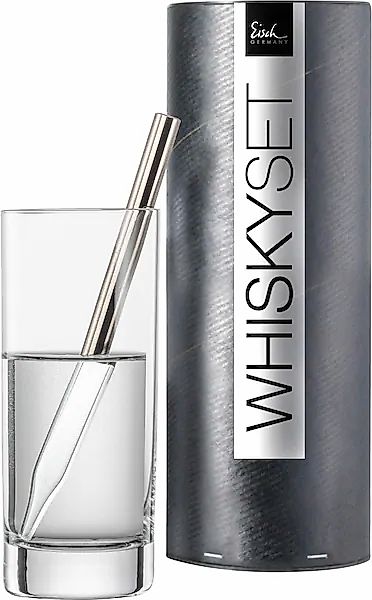 Eisch Whisky-Pipette »Gentleman«, (Set, 2 St.), Kristallglas mit Platin bes günstig online kaufen