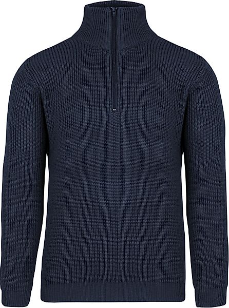 normani Strickpullover Herren Troyer-Pullover mit RV-Kragen günstig online kaufen