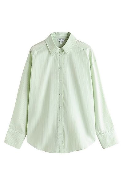 Next Langarmhemd Oversized Fit Boyfriend-Hemd mit langen Ärmeln (1-tlg) günstig online kaufen