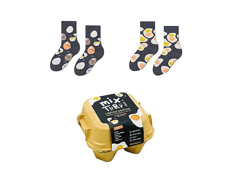 ZOOKSY Freizeitsocken Lustige Socken mixTURY Box 2 Paar günstig online kaufen