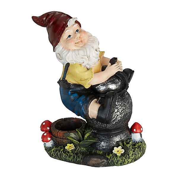 relaxdays Gartenzwerg mit Laterne günstig online kaufen