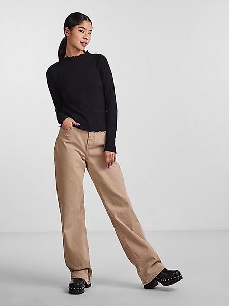 pieces Langarmshirt PCNicca (1-tlg) Plain/ohne Details günstig online kaufen