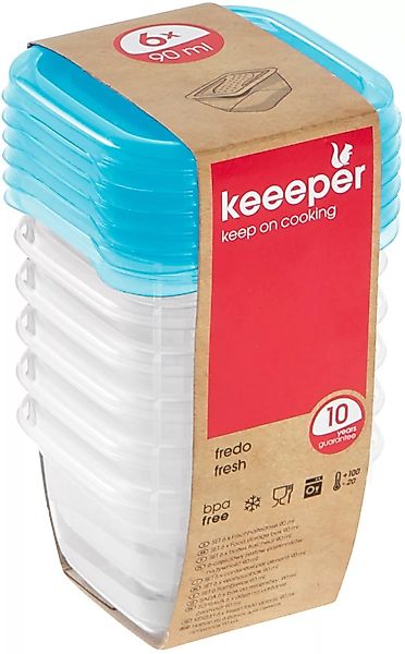 keeeper Frischhaltedose »fredo fresh«, (Set, 23 tlg.) günstig online kaufen