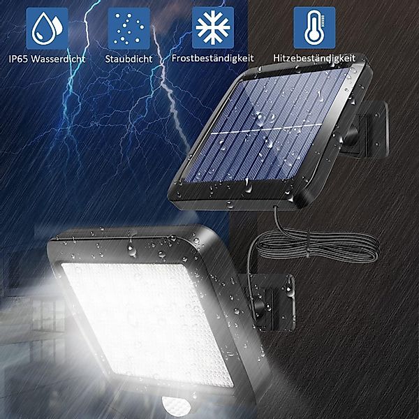 SURFOU LED Solarleuchte Gartenstrahler Solarlampen LED günstig online kaufen
