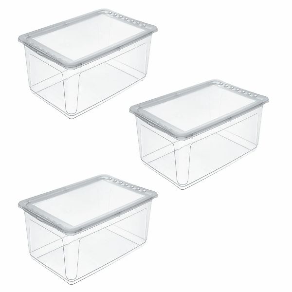 keeeper Aufbewahrungsbox "bea, 3er Set, mit Air Control-System 43L, 59 x 39 günstig online kaufen