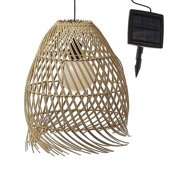 MARELIDA Hängeleuchte LED Solar Hängelampe Boho günstig online kaufen