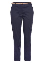 Vivance Chinohose (mit Gürtel in Lederoptik) günstig online kaufen