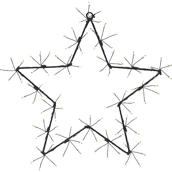 Lichtfigur Stern 30 cm x 30 cm Warmweiß 100 LEDs günstig online kaufen