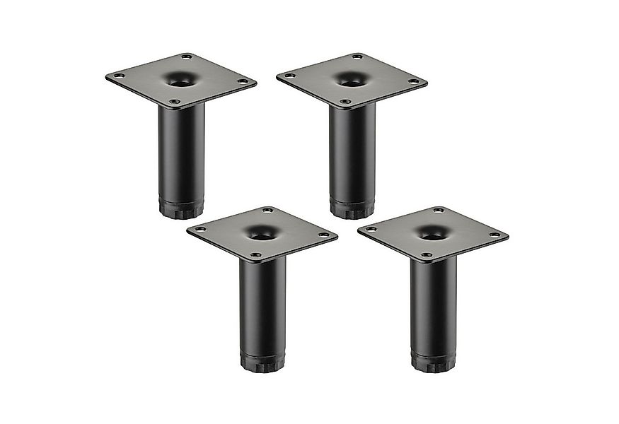 SO-TECH® Möbelfuß LIMA Ø 25 mm höhenverstellbar 10 mm Vitrinenfuß Sockelfuß günstig online kaufen