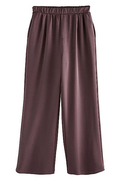Next Palazzohose Weiche Schlupfhose mit weitem Beinschnitt (1-tlg) günstig online kaufen