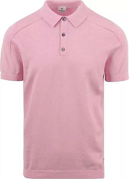 Blue Industry gestricktes Poloshirt Rosa - Größe M günstig online kaufen